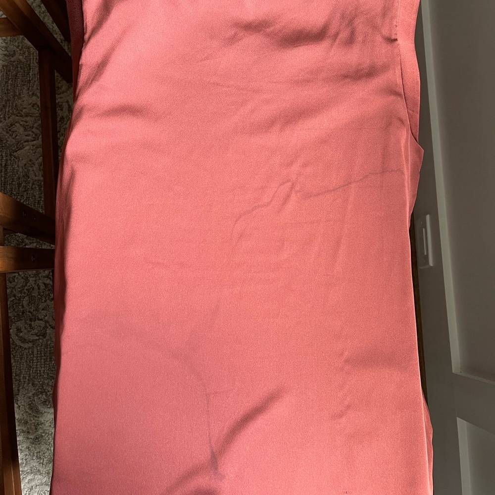 Silky and Satin feel Cowl Neck Top - Picture 5 of 8